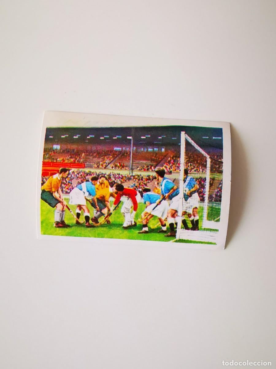 Coleccionismo cromos antiguos: CROMO SIN PEGAR DEL ALBUM CHOCOLATES NESTLE JUEGOS OLIMPICOS 126 LONDRES 1948 WEMBLEY FINAL HOCKEY