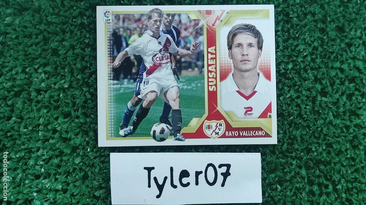 Coleccionismo cromos antiguos: 12 SUSAETA RAYO VALLECANO LIGA ESTE 11-12