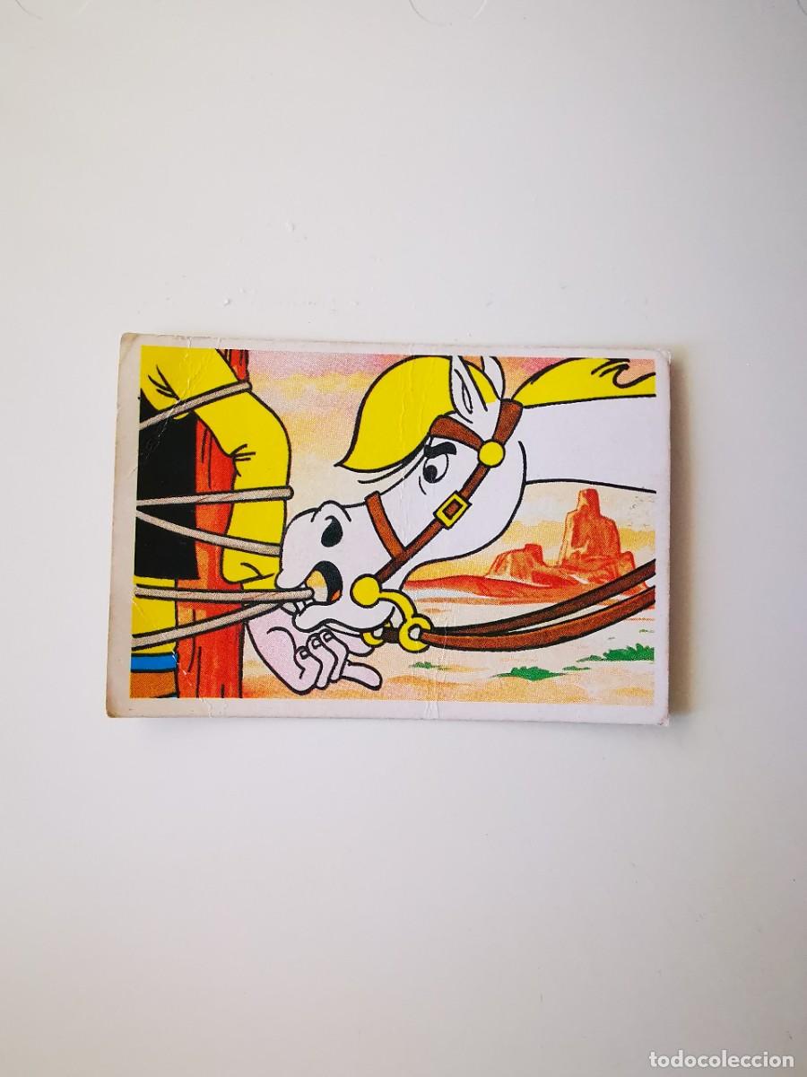 Collectionnisme Cartes &agrave; collectionner anciennes: CROMO RECUPERADO DEL ALBUM EDICIONES ESTE SERIE DE TV LUCKY LUKE 199