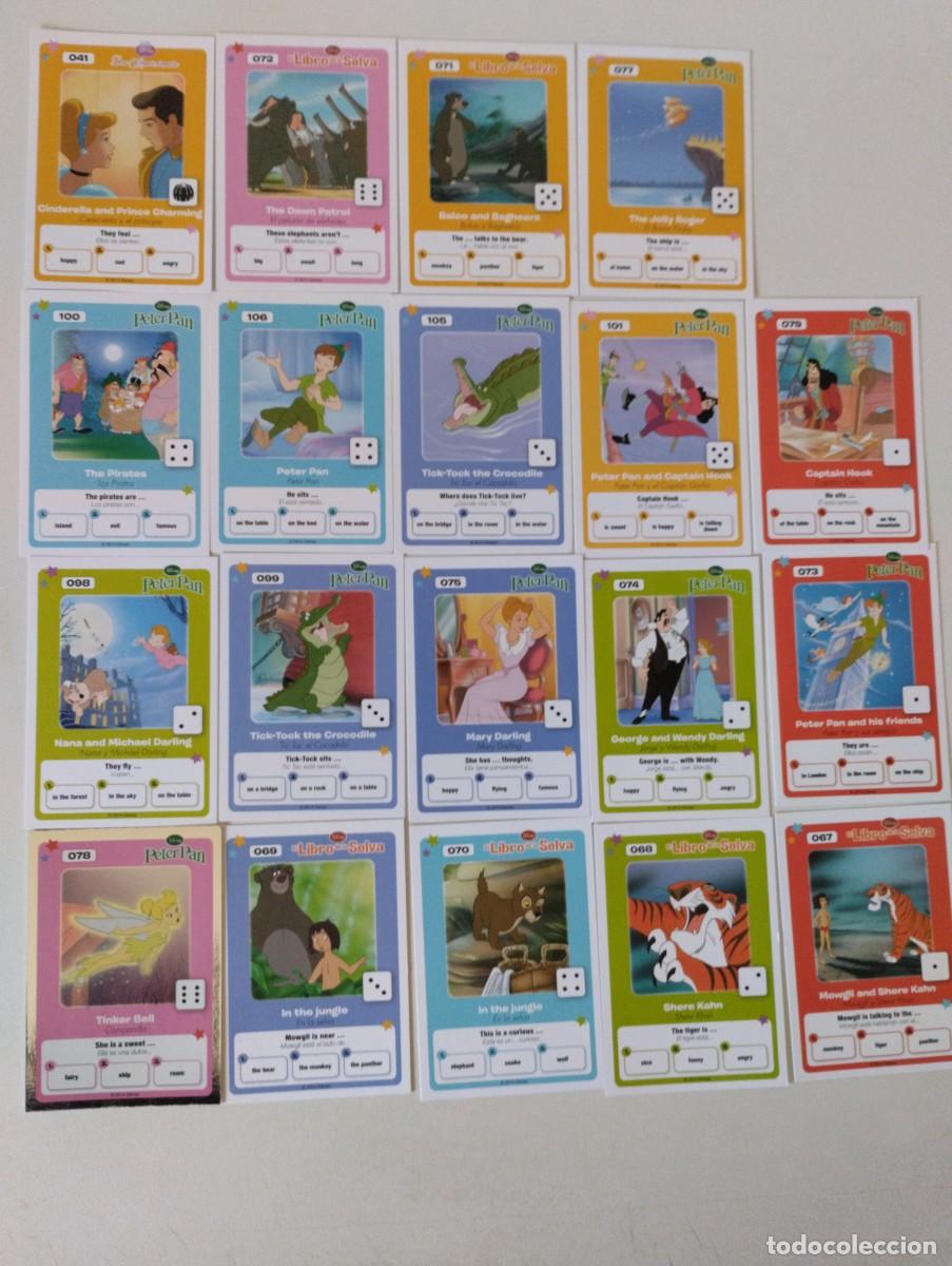 Coleccionismo cromos antiguos: Lote de 19 cromos de Peter Pan.Hipercor - Foto 1