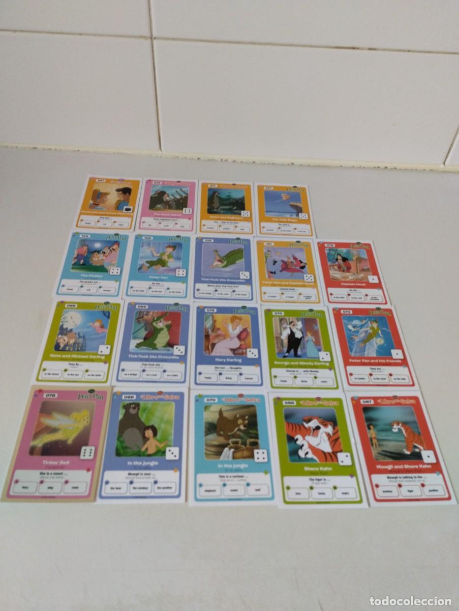 Coleccionismo cromos antiguos: Lote de 19 cromos de Peter Pan.Hipercor - Foto 2