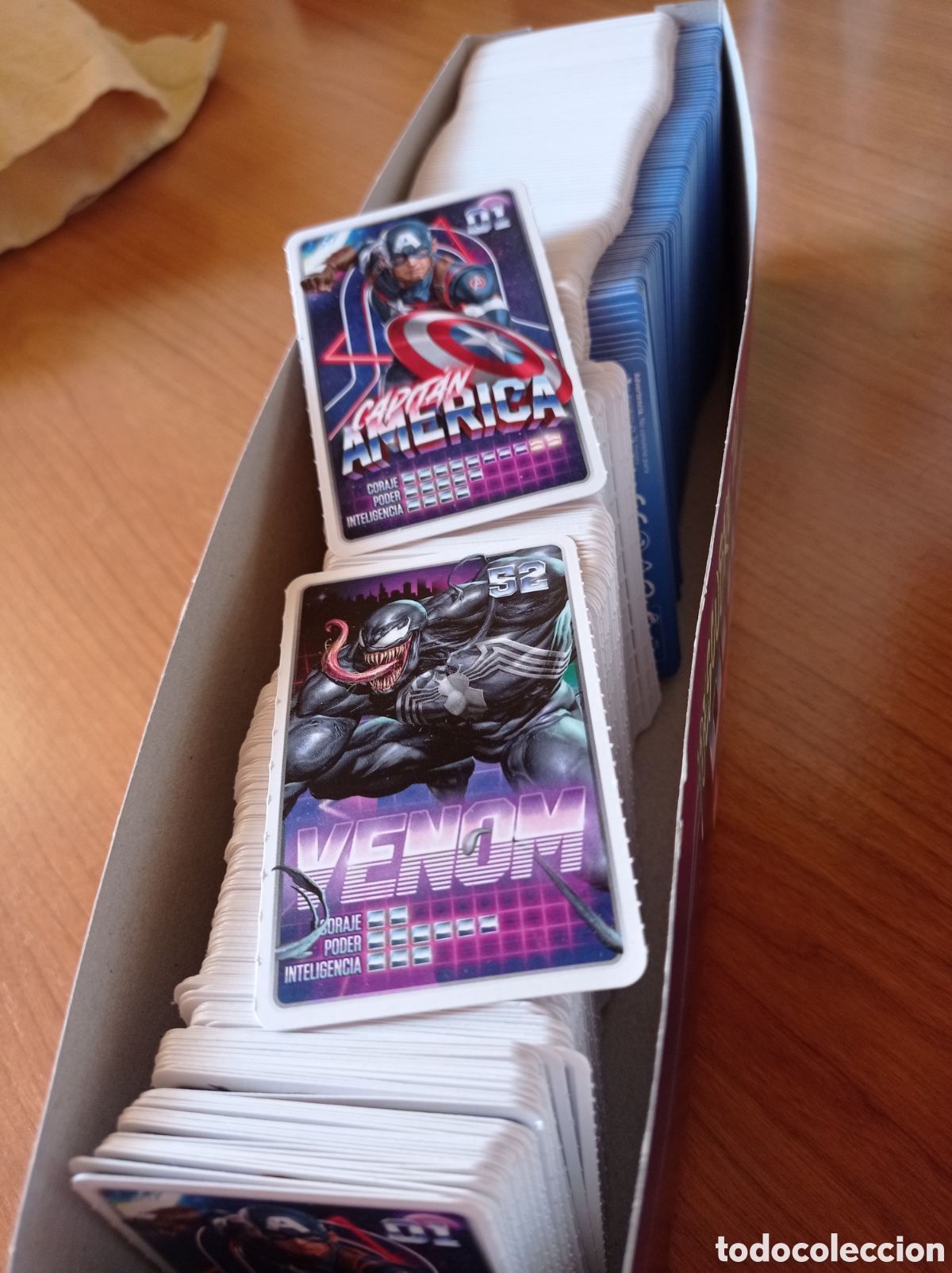 Coleccionismo cromos antiguos: Cromos Marvel - Foto 1