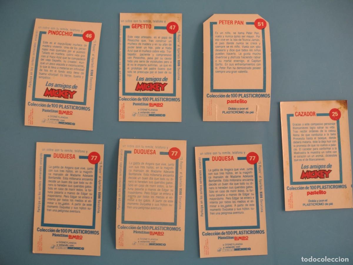 Coleccionismo cromos antiguos: Lote Cromos Plasticromos Bimbo - Foto 2