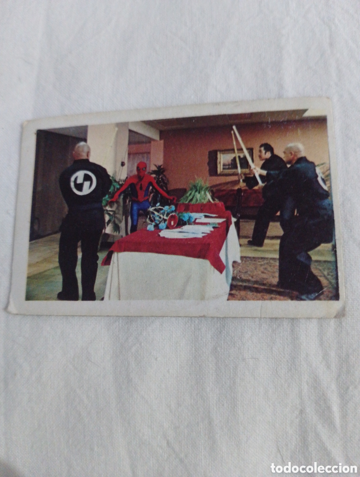 Coleccionismo cromos antiguos: Cromo Spiderman n&uacute;mero 117 - Foto 1