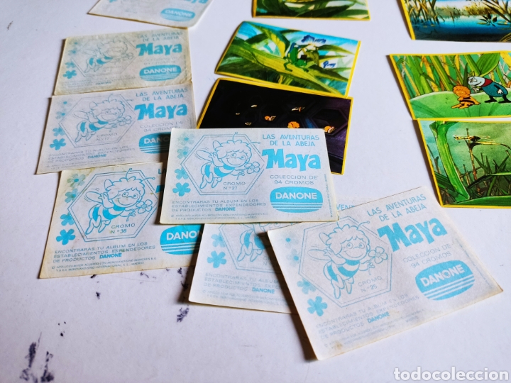 Coleccionismo cromos antiguos: 20 cromos diferentes La Abeja Maya - Foto 2