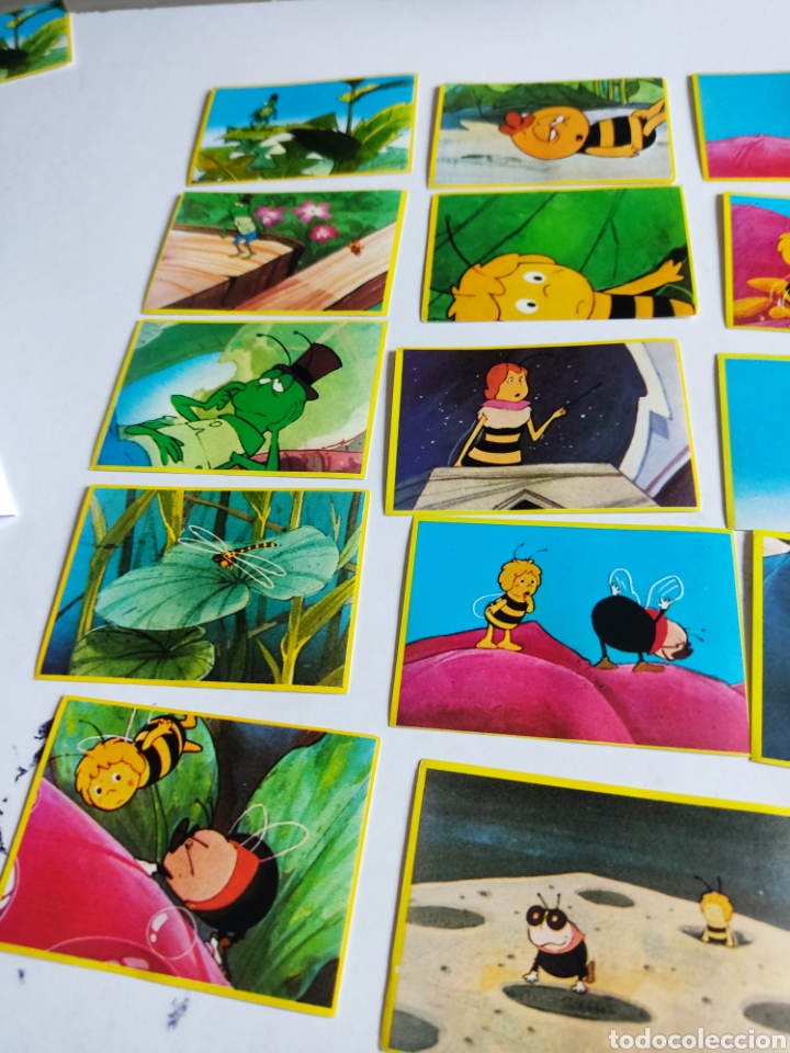 Coleccionismo cromos antiguos: Cromos las aventuras de la abeja Maya - Foto 2