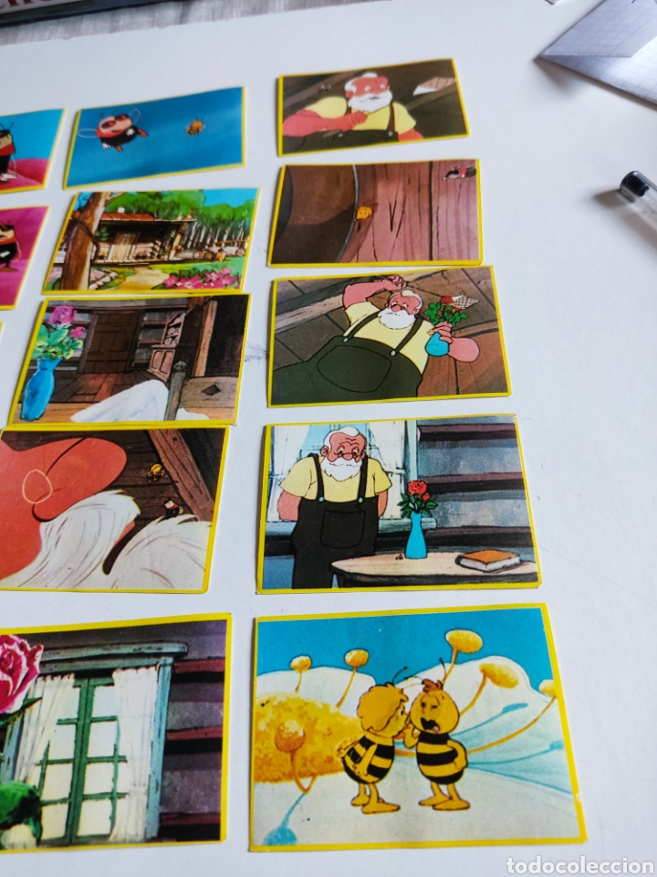 Coleccionismo cromos antiguos: Cromos las aventuras de la abeja Maya - Foto 3
