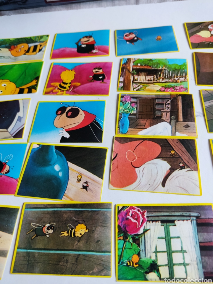 Coleccionismo cromos antiguos: Cromos las aventuras de la abeja Maya - Foto 4