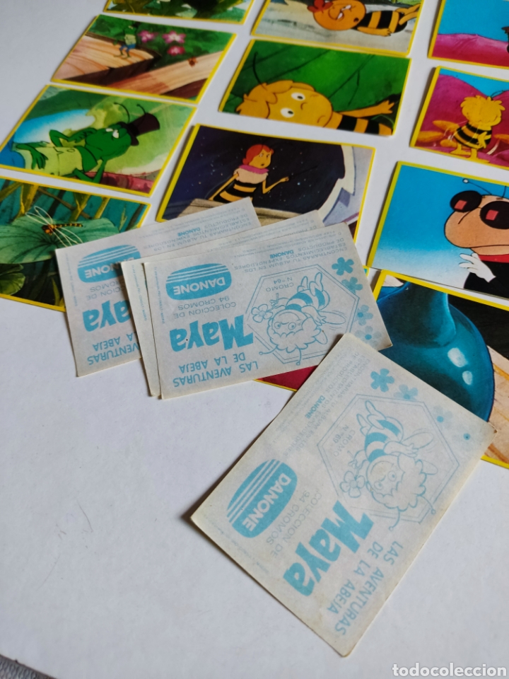 Coleccionismo cromos antiguos: Cromos las aventuras de la abeja Maya - Foto 5