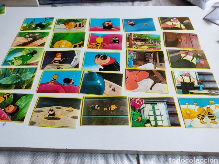 Coleccionismo cromos antiguos: Cromos las aventuras de la abeja Maya - Foto 1