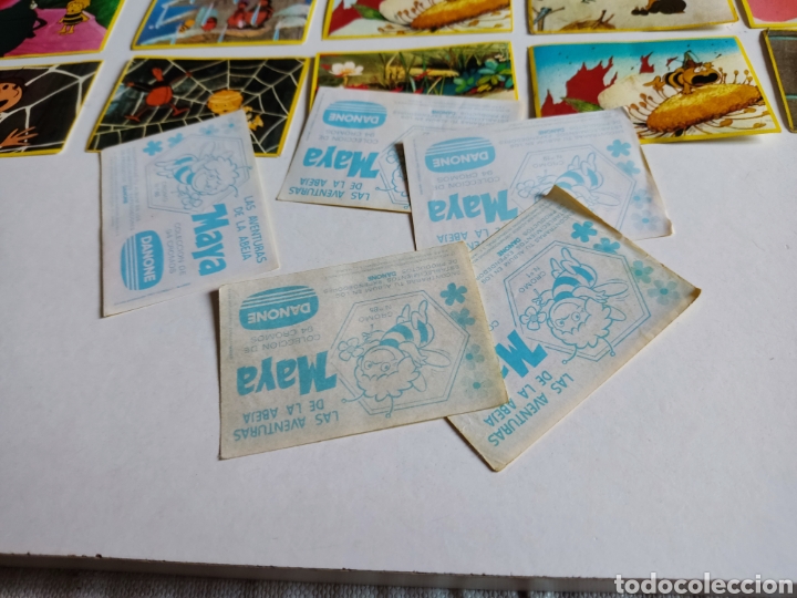 Coleccionismo cromos antiguos: Cromos las aventuras de la abeja Maya - Foto 2