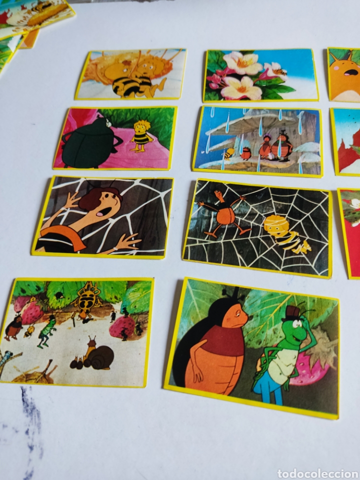 Coleccionismo cromos antiguos: Cromos las aventuras de la abeja Maya - Foto 3