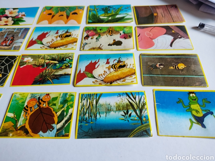 Coleccionismo cromos antiguos: Cromos las aventuras de la abeja Maya - Foto 4