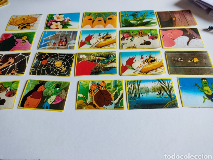 Coleccionismo cromos antiguos: Cromos las aventuras de la abeja Maya - Foto 1