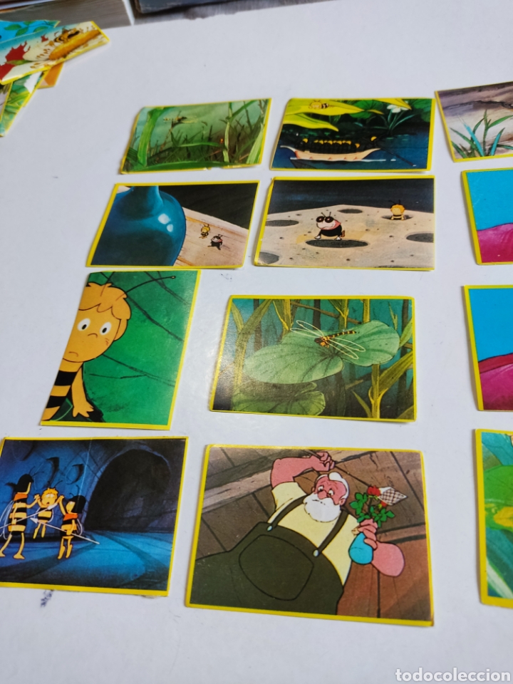 Coleccionismo cromos antiguos: Cromos las aventuras de la abeja Maya - Foto 2