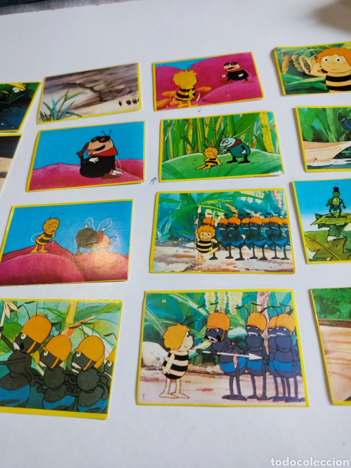 Coleccionismo cromos antiguos: Cromos las aventuras de la abeja Maya - Foto 3