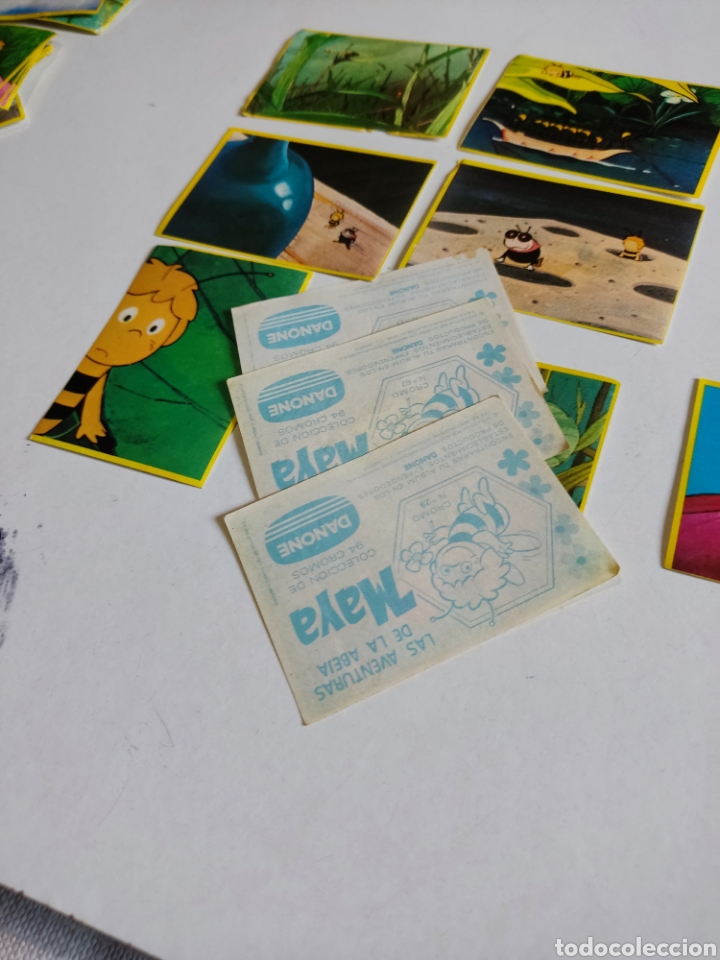 Coleccionismo cromos antiguos: Cromos las aventuras de la abeja Maya - Foto 5