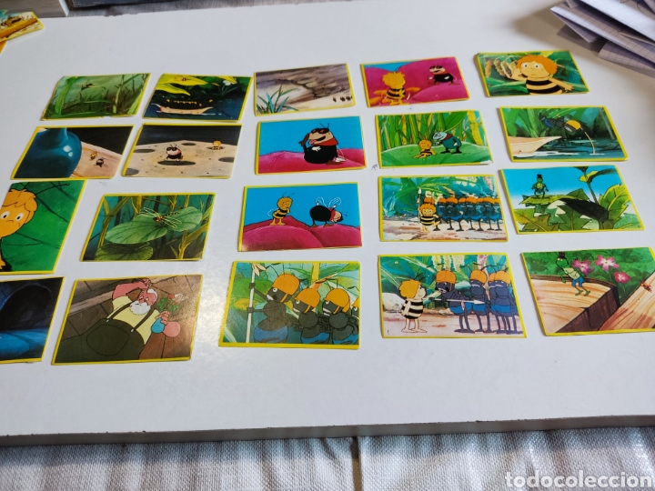 Coleccionismo cromos antiguos: Cromos las aventuras de la abeja Maya - Foto 1