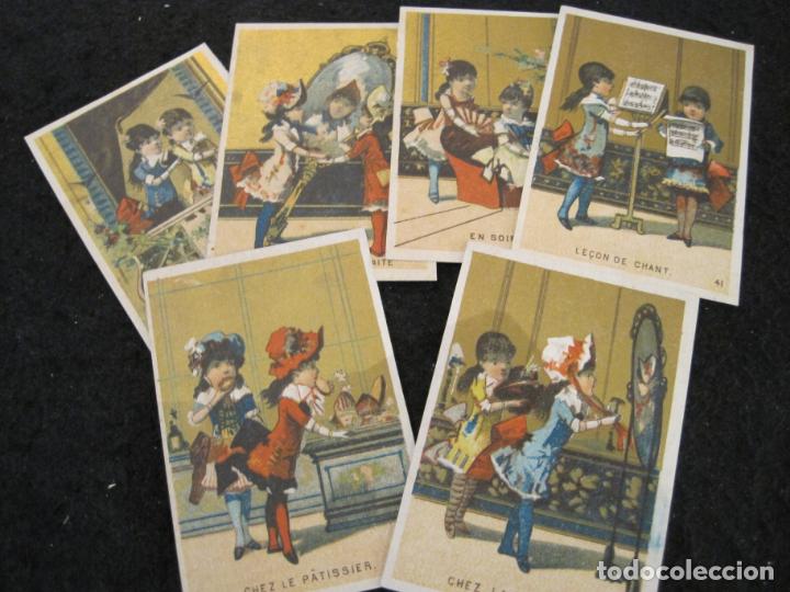 Collezionismo Figurine antiche: ACTIVIDADES-COLECCION DE 6 CROMOS ANTIGUOS-VER FOTOS-(K-9334)