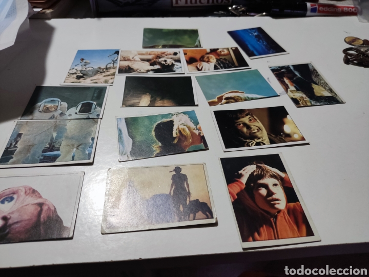 Coleccionismo cromos antiguos: Cromos E.T. el extraterrestre - Foto 1