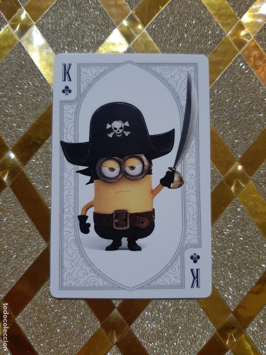 Coleccionismo Cromos antiguos: CROMOS CARTAS POKER LOS MINIONS LA BARAJA MAGICA !
