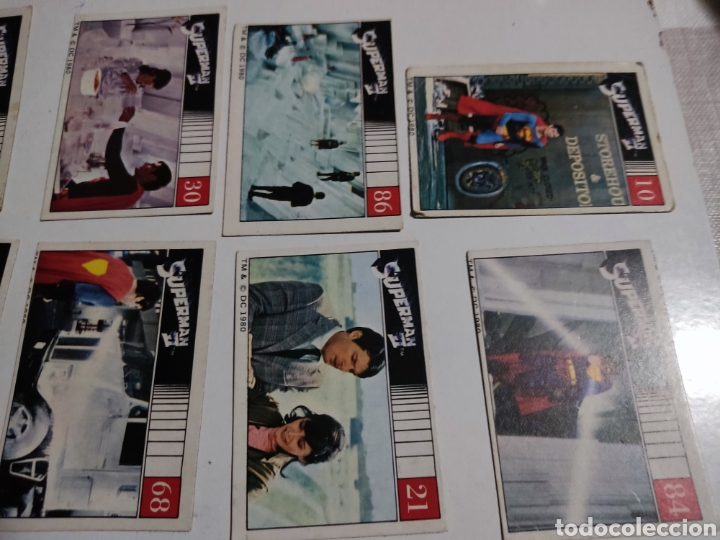 Coleccionismo cromos antiguos: Cromos Superman ll - Foto 2