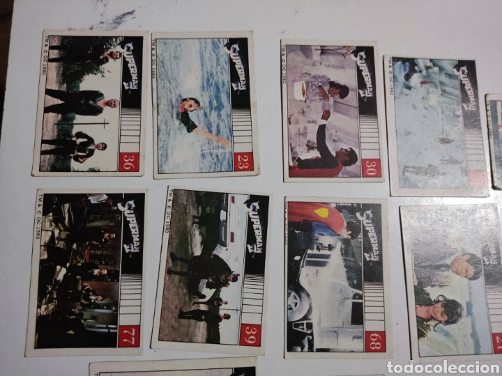 Coleccionismo cromos antiguos: Cromos Superman ll - Foto 7