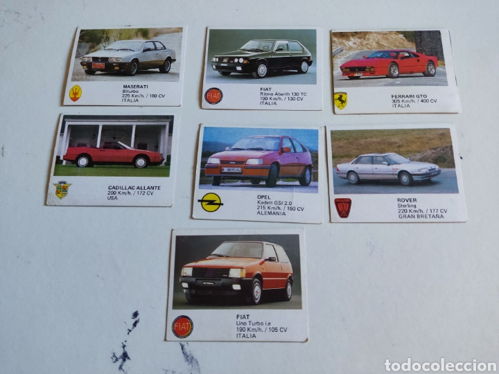 Coleccionismo cromos antiguos: 7 cromos auto 2000 - Foto 1