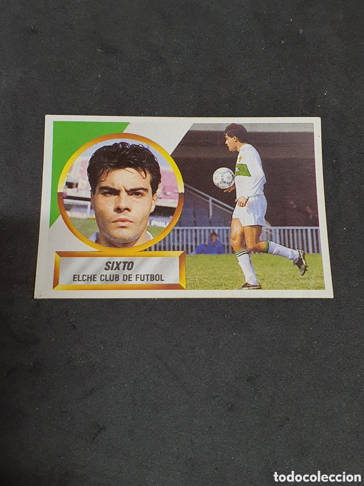 Coleccionismo cromos antiguos: Error Sixto del elche n&deg; 15 error de impresi&oacute;n en la trasera - Foto 2