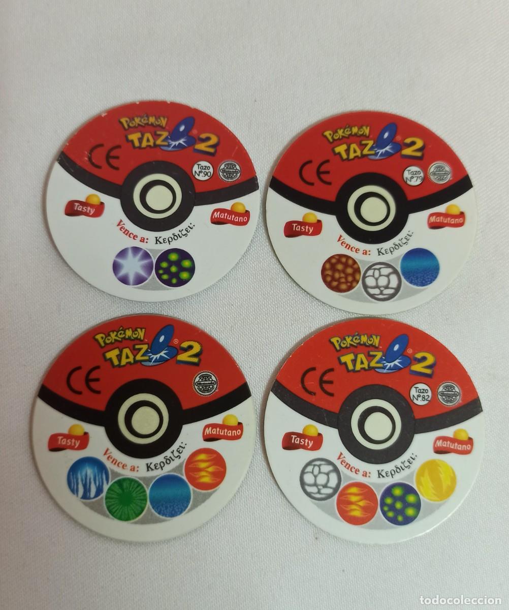 lote de 6 tazos pokemon 3 de matutano tasty (re - Compra venta en  todocoleccion