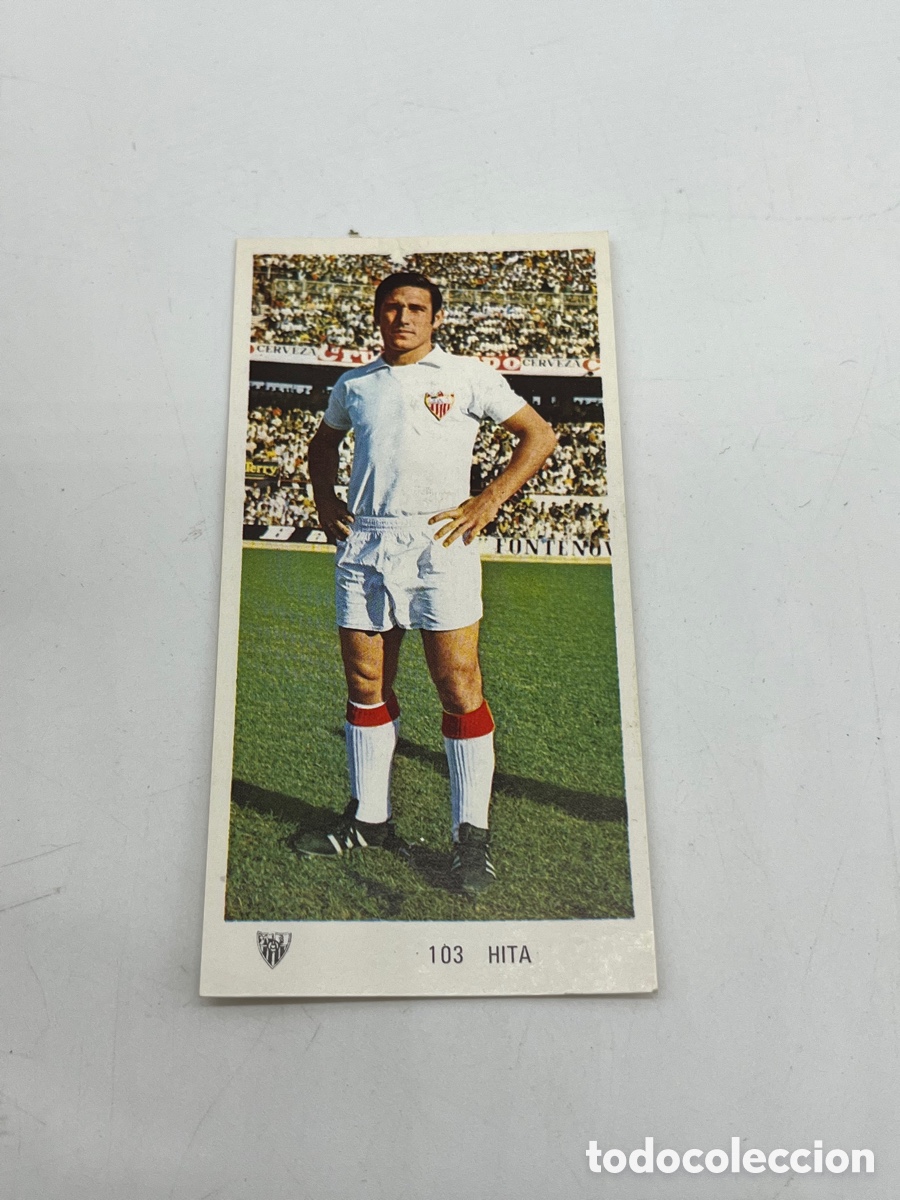 Collezionismo Figurine antiche: Hita n&ordm; 103 Sevilla Ed. Ruiz Romero liga 1971 1972 71 72 cromo despegado