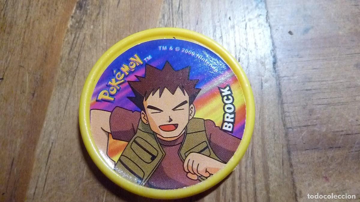 Coleccionismo cromos antiguos: Master Tazo Pokemon Matutano 2000. Brock - Foto 1