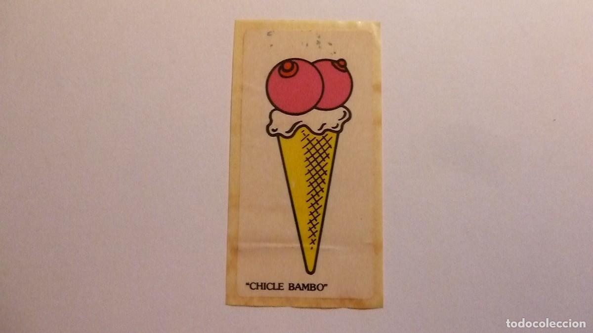 Coleccionismo cromos antiguos: Cromo Chicle Bambo. Helado - Foto 1