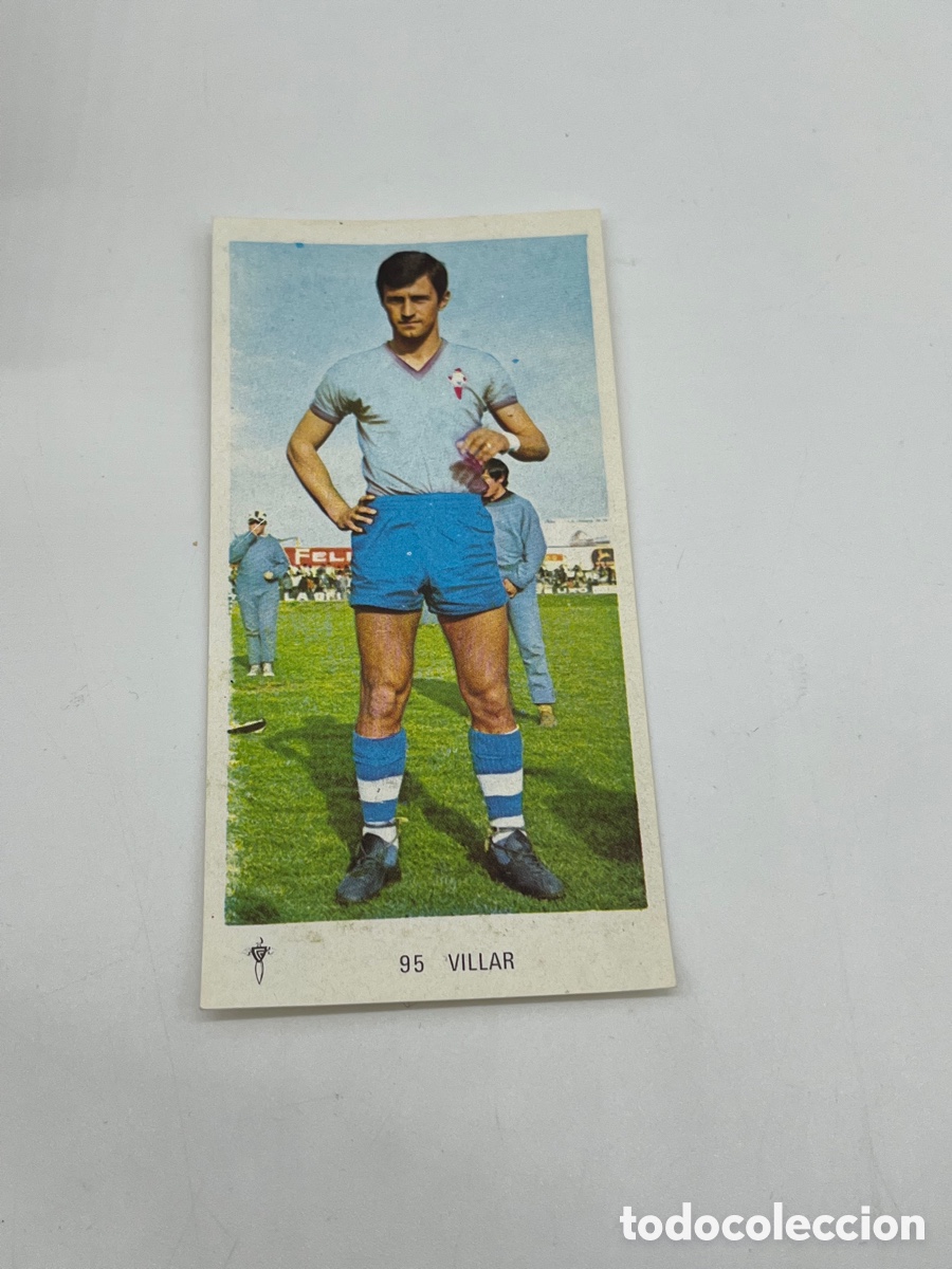 Coleccionismo Cromos antiguos: Villar n&ordm; 95 Celta de Vigo Ed. Ruiz Romero liga 1971 1972 71 72 cromo despegado