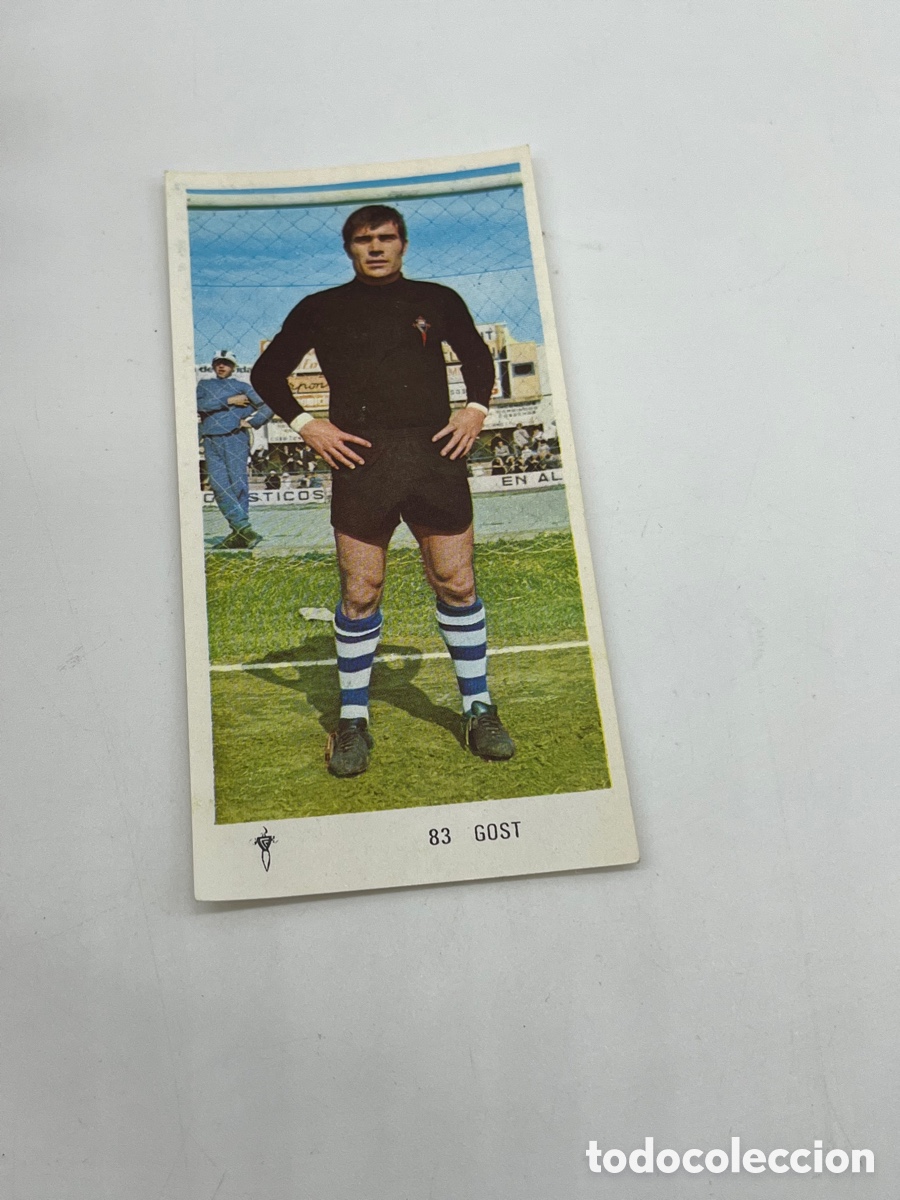 Coleccionismo Cromos antiguos: Gost n&ordm; 83 Celta de Vigo Ed. Ruiz Romero liga 1971 1972 71 72 cromo despegado