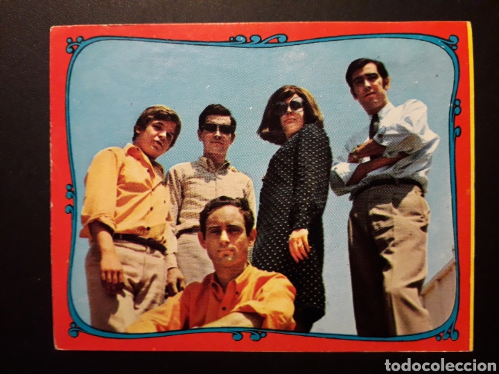 Collectionnisme Cartes &agrave; collectionner anciennes: LOS STOP FAMOSOS DEL DISCO, ORLA ROJA N&deg; 101 ED ESTE 1968 DESPEGADO FOTOS PEDIDO M&Iacute;NIMO 3&euro;
