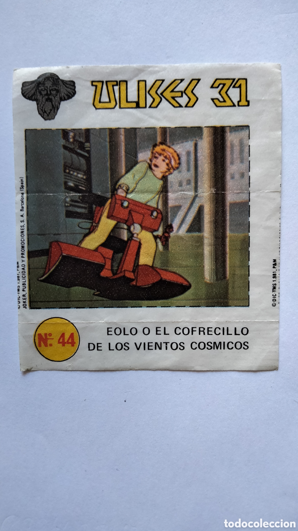 Coleccionismo cromos antiguos: CROMO ULISES 31 N&deg;44 - Foto 1
