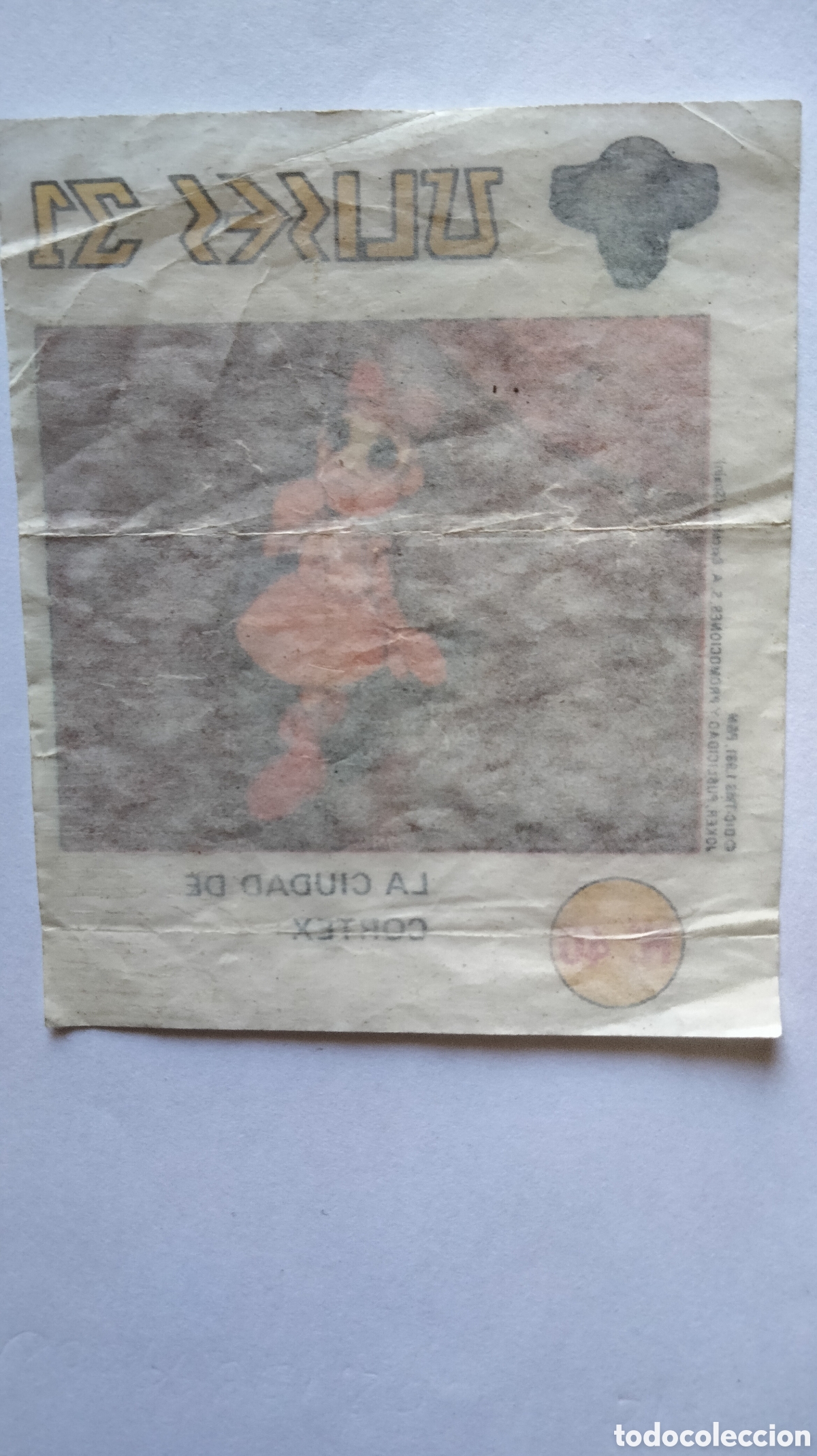 Coleccionismo cromos antiguos: CROMO ULISES 31 N&deg; 40 La ciudad de Cortex - Foto 2