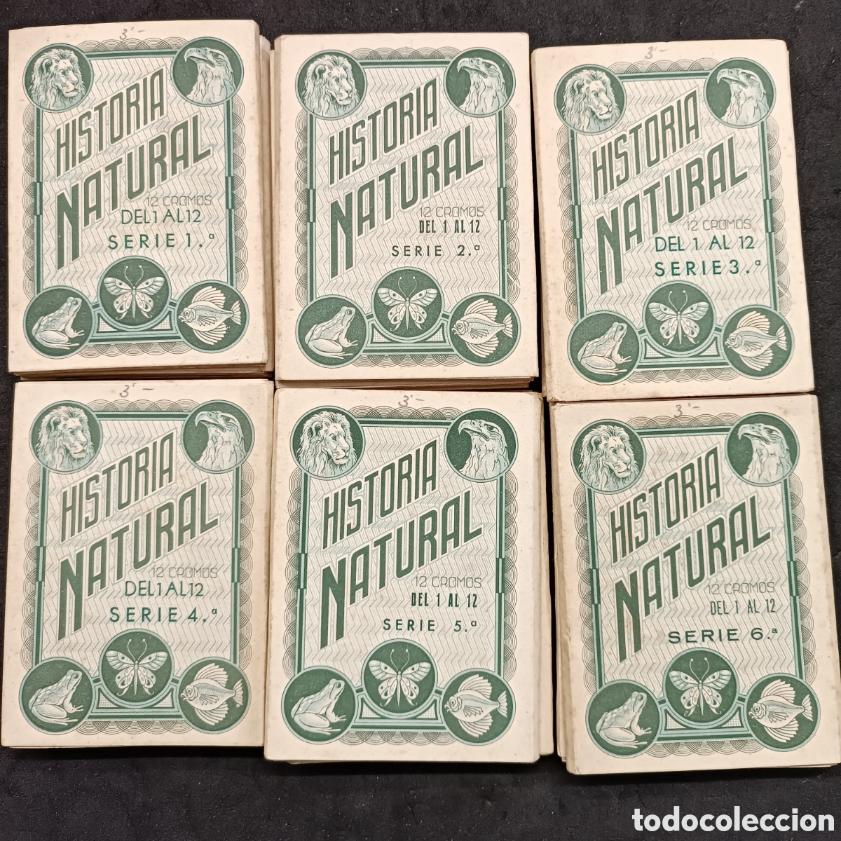 completas serie de la 1 a la 6, historia natura - Buy Antique stickers on  todocoleccion