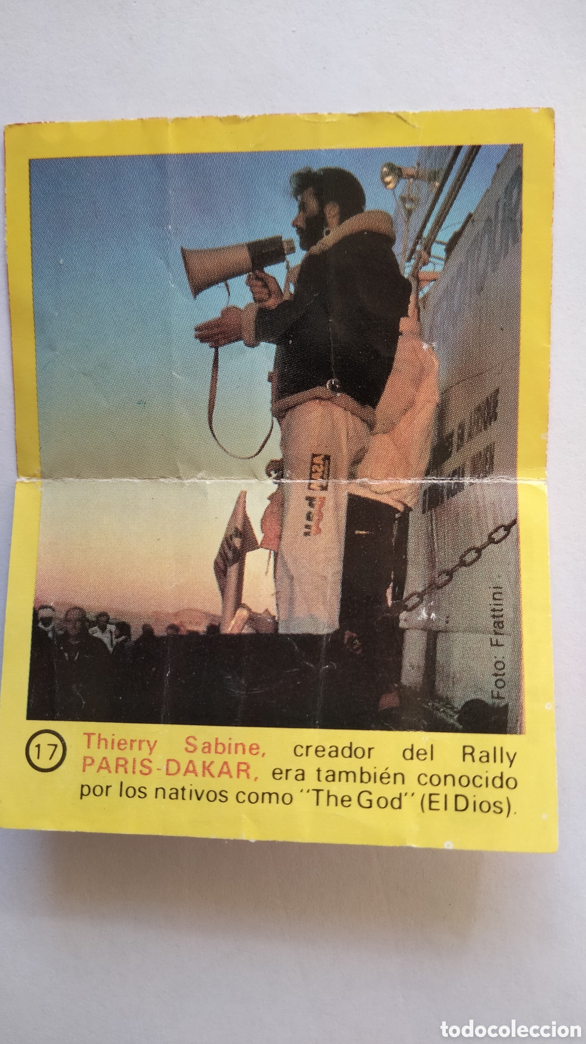 Coleccionismo cromos antiguos: CROMO PHOSKITOS DAKAR N&deg; 17 - Foto 1