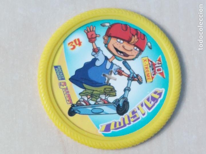 Coleccionismo cromos antiguos: N&ordm; 34 - TAZO - ROCKET POWER ROLLERS VIACOM - Foto 1