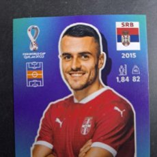 SRB10 Filip Kostić (Serbia) Panini World Cup 2022 Sticker - Solve  Collectibles