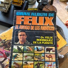 Coleccionismo Cromos antiguos: GRAN ALBUM FELIX EL AMIGO DE LOS ANIMALES. Lote 400881739
