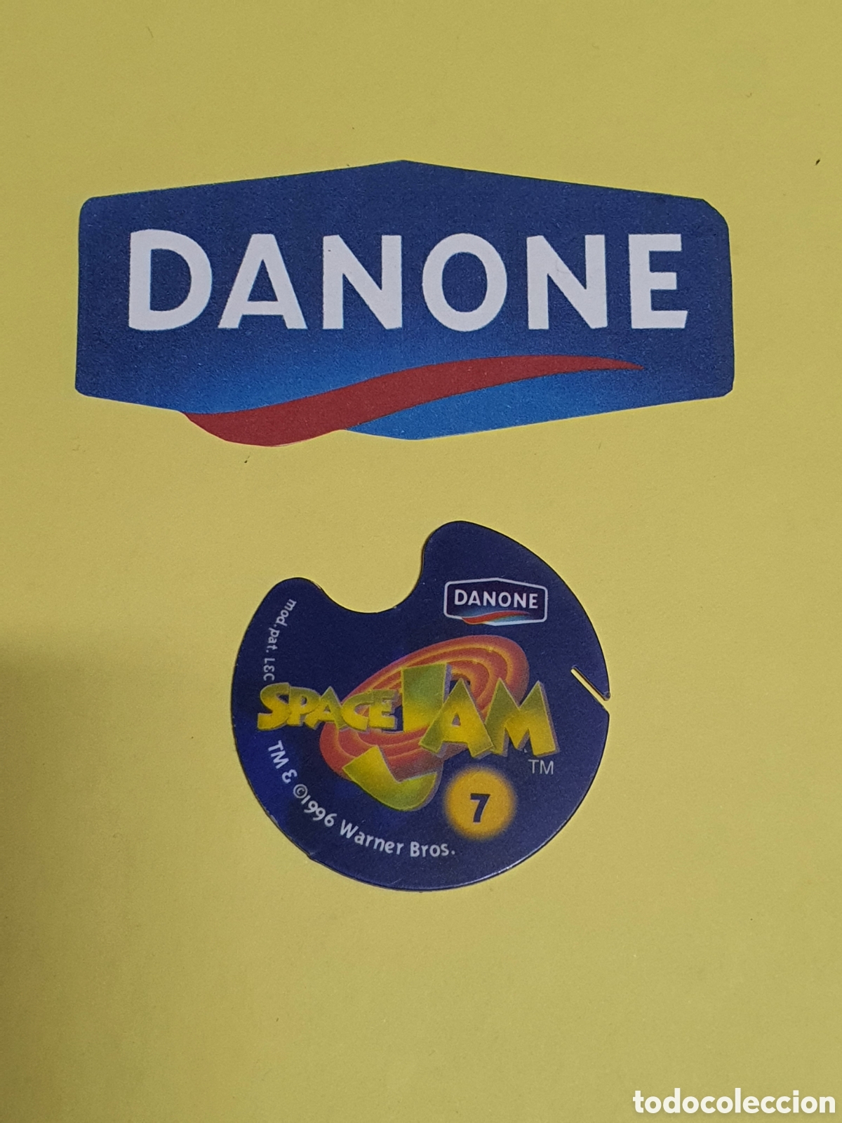 Coleccionismo cromos antiguos: Tazo Danone space Jam n &deg;7 - Foto 2