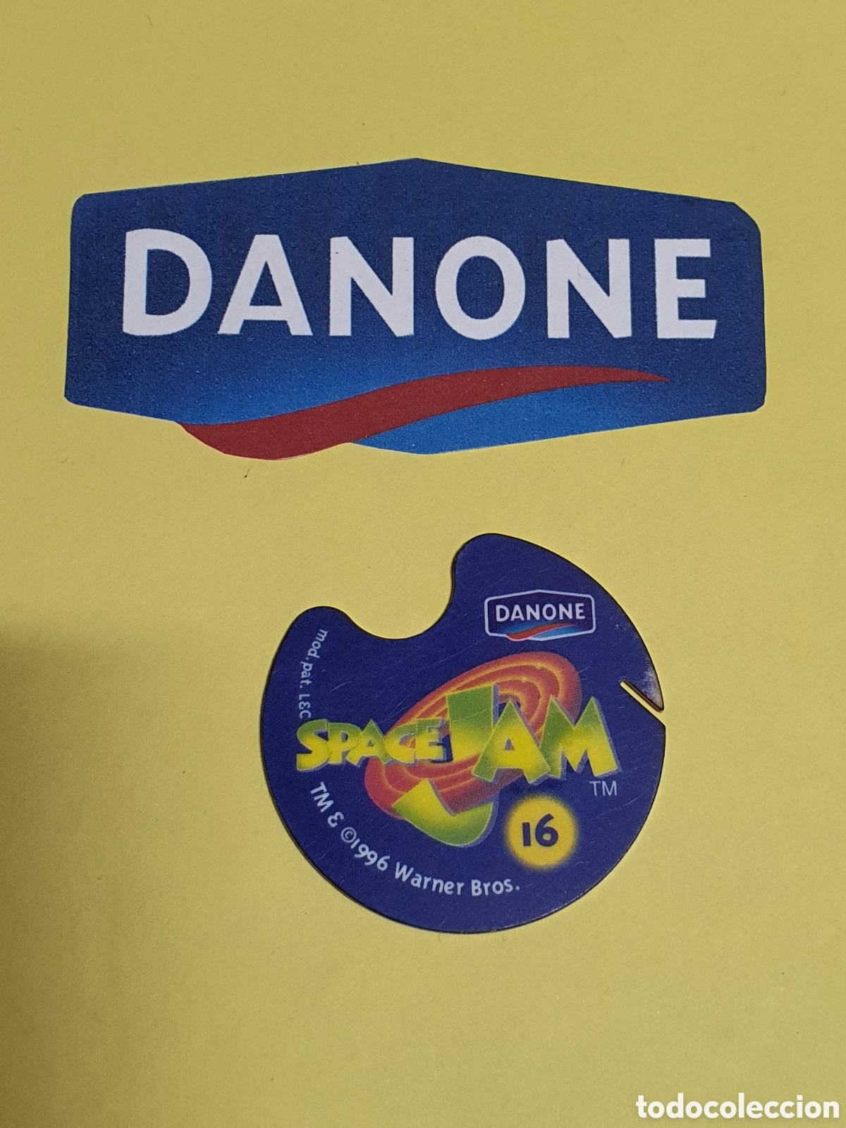 Coleccionismo cromos antiguos: Tazo Danone space Jam n &deg; 16 - Foto 2