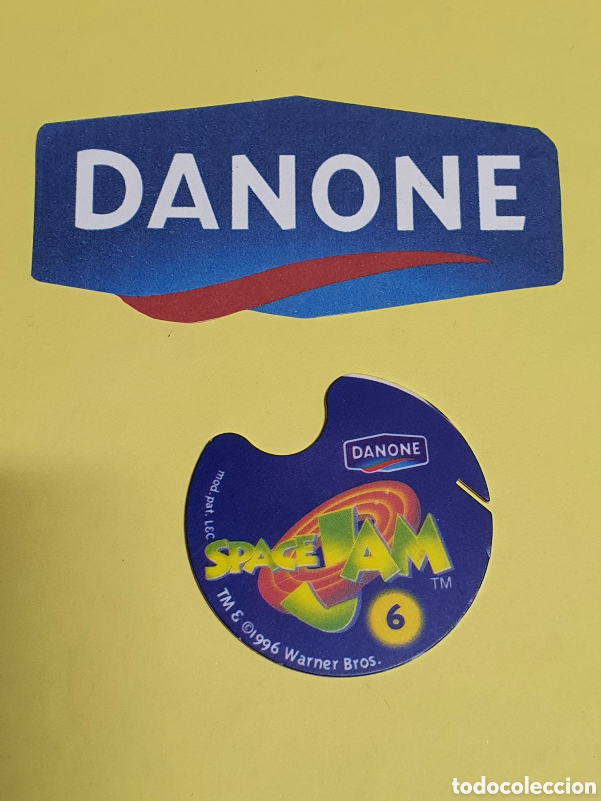 Coleccionismo cromos antiguos: Tazo Danone space Jam n &deg; 6 - Foto 2