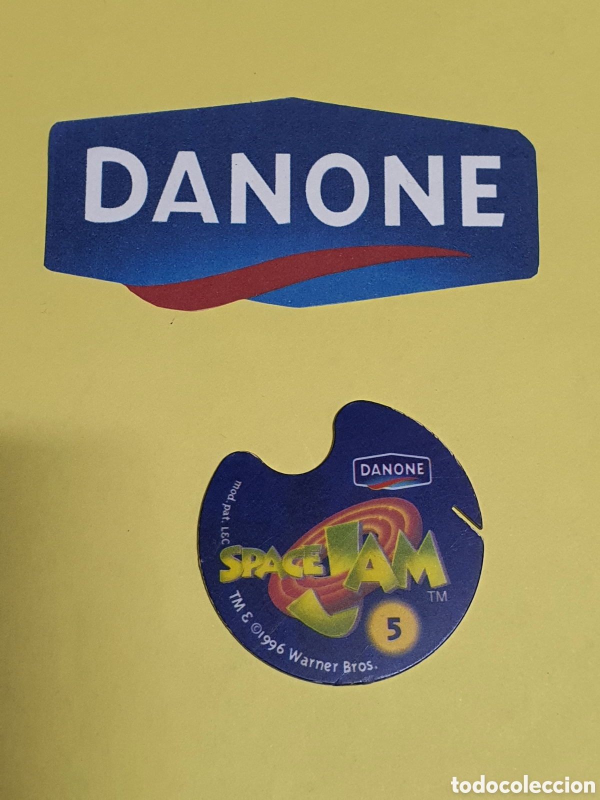 Coleccionismo cromos antiguos: Tazo Danone space Jam n &deg; 5 - Foto 2