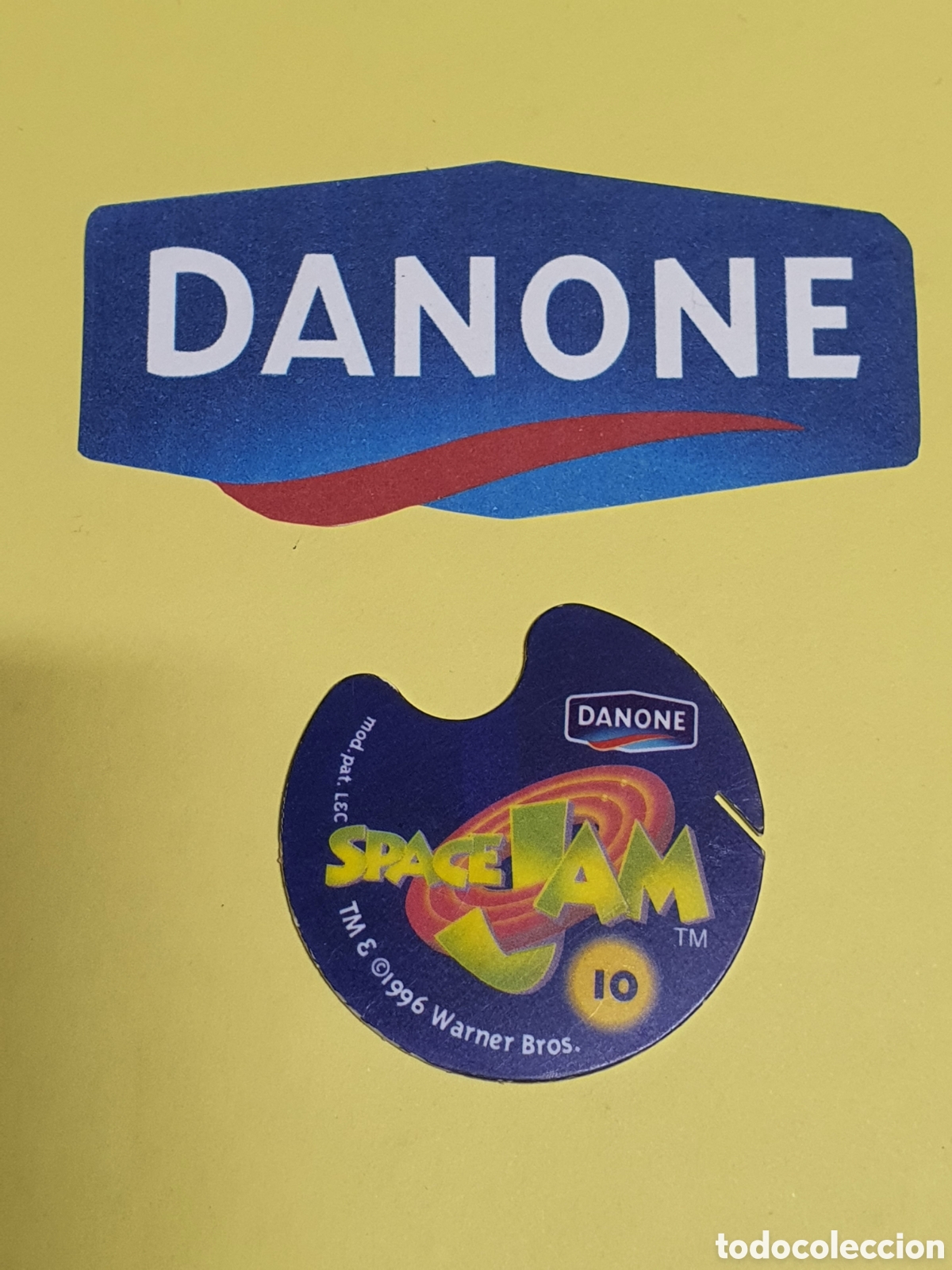 Coleccionismo cromos antiguos: Tazo Danone space Jam n &deg; 10 - Foto 2