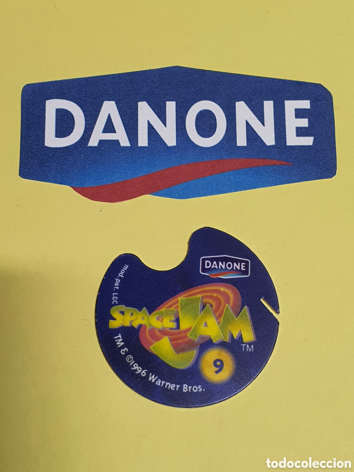 Coleccionismo cromos antiguos: Tazo Danone space Jam n &deg; 9 - Foto 2