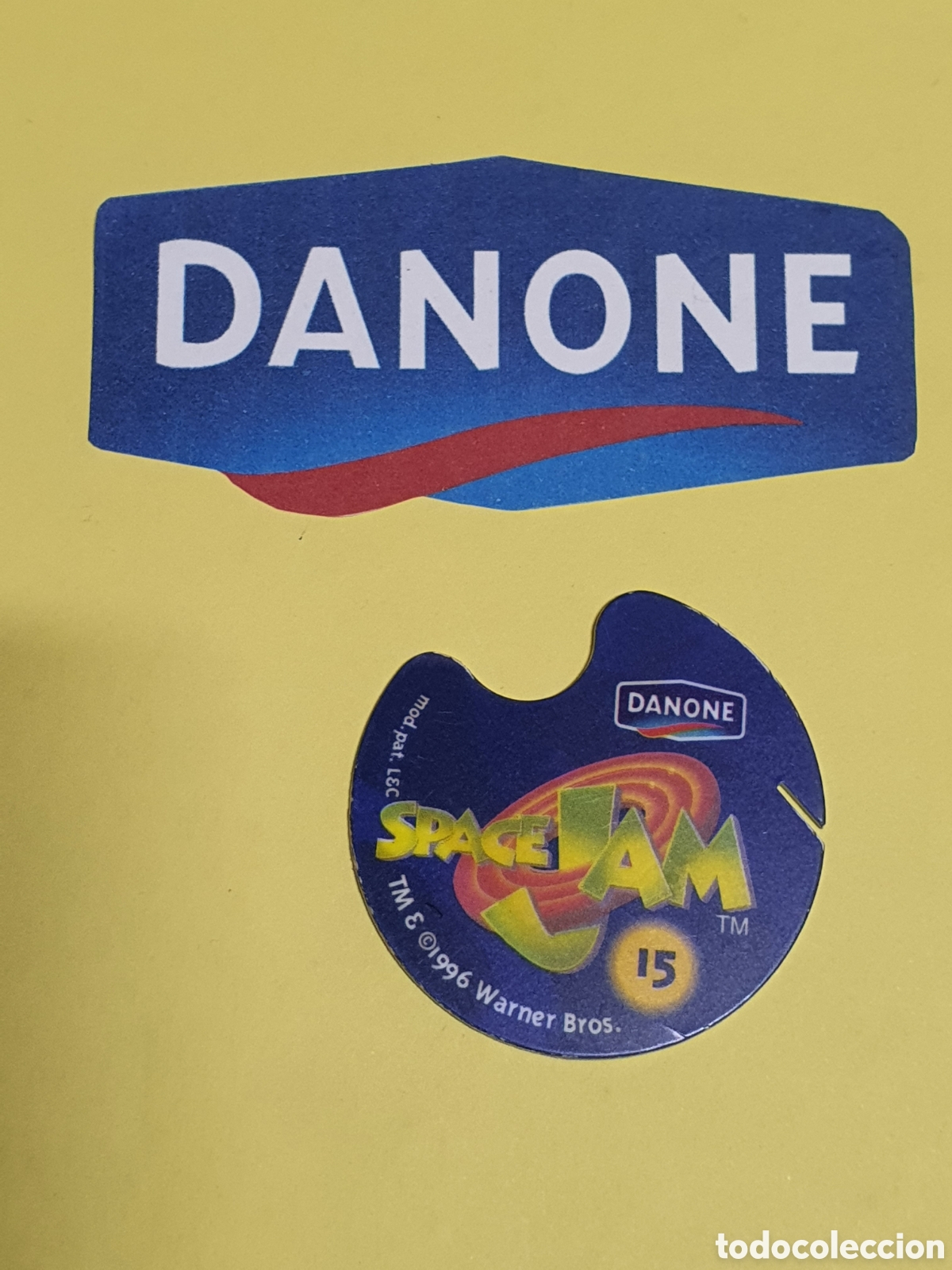 Coleccionismo cromos antiguos: Tazo Danone space Jam n &deg; 15 - Foto 2